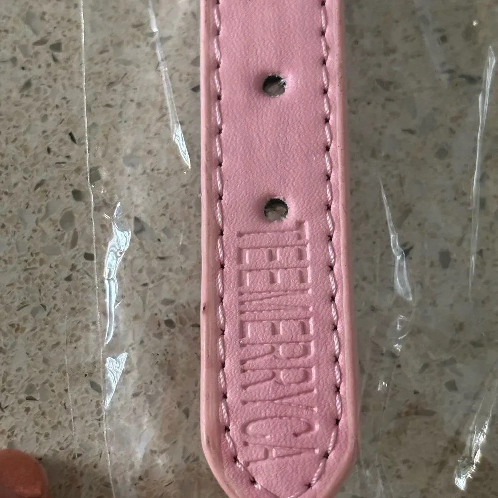 Pink Studded dog collar for an extra large dog breed, NWT